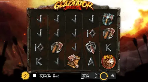 Gladiator Legends slot with bonus buy feature