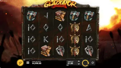 Bonus game in the online slot Gladiator Legends